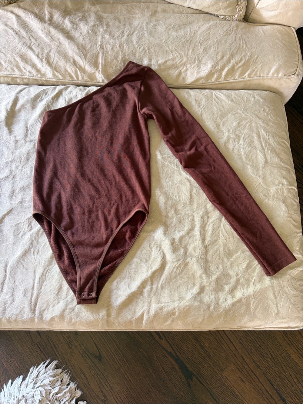 One-Shoulder Long Sleeve Bodysuit